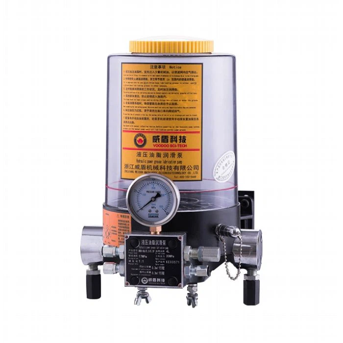 Hydraulisk synkron smörjpump